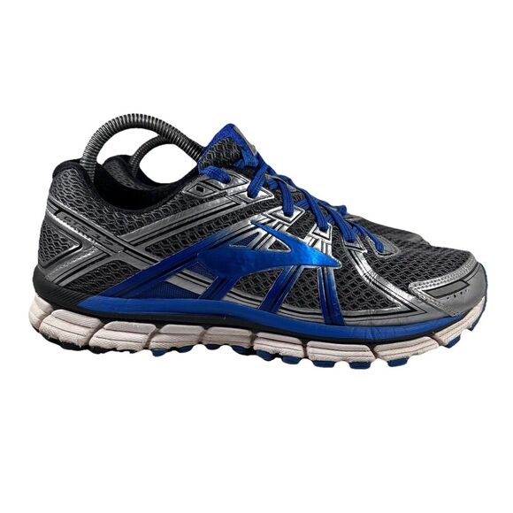Brooks Other - Brooks GTS 17 Blue/Silver Lace Up Running Shoes Sneakers Men's Size 9